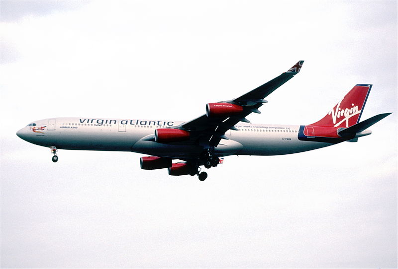 File:202ce - Virgin Atlantic Airbus A340-313X, G-VSUN@LHR,18.01.2003 - Flickr - Aero Icarus.jpg