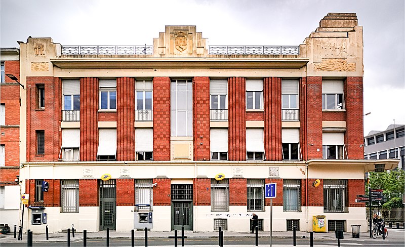 File:31 - Toulouse - Poste SAINT-AUBIN, 1928 par Léon JAUSSELY (architecte).jpg