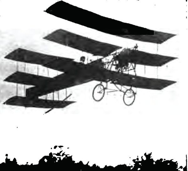 The A.V. Roe Type I Triplane, Roe's first successful aircraft