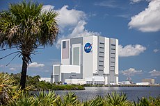 A view of the Vehicle Assembly Building (VAB) at NASA’s Kennedy Space Center in Florida on June 22, 2020.jpg