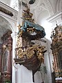 Pulpit in the shape of a ship
