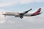 Air Mauritius Airbus A340-313 3B-NBI (22359039155) .jpg