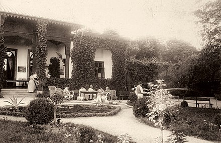 Aivazovsky's Shakh-Mamai estate in the 1890s