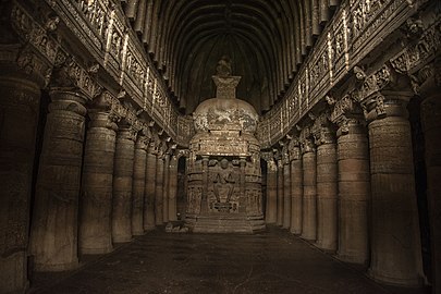 Ajanta Caves, Aurangabad district, Maharashtra Photographer: Prithiviraj Kiridarane