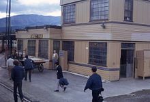 The train station in Denali Park, Alaska Alaska McKinley Park train station 1972 01.jpg