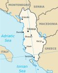 Vignette pour Fichier:Albania-map-en.svg