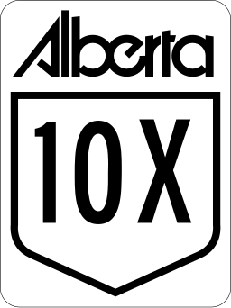 Alberta Highway 10X (1970s)