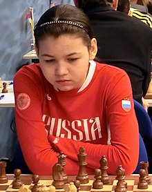 Goryachkina goes into the last round one point clear of Koneru