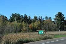 Amery Wisconsin Municipal Airport entry.jpg