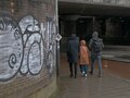 Gespoten graffiti bij de Oostertoegang, Amsterdam (2023)