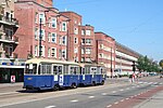 GVB 987 + 533 op het Mercatorplein.