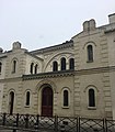 Anciennes entrée et façade de la synagogue de Neuilly, rue Jacques Dulud