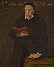 Anonymous - George Buchanan (Seòras Bochanan), 1506 - 1582. Historian, poet and reformer - PG 2678 - National Galleries of Scotland.jpg