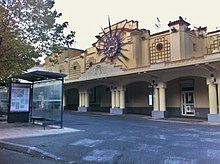 La gare routière.