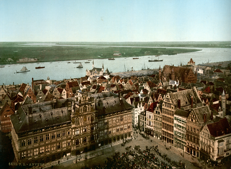 File:Antwerp and the river Scheldt, photochrom.png