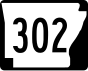 Autobahn 302 Markierung