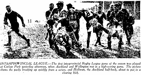 Auckland v Wellington 1936 game action.jpg