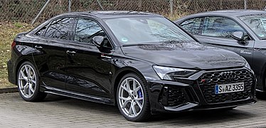 Audi RS3 8Y Sedan - right front view