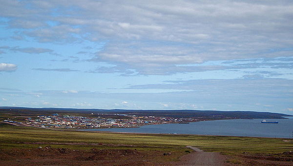 Baker Lake in autumn 2009