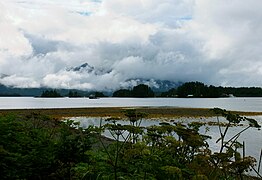 Littoral de l'île Baranof.