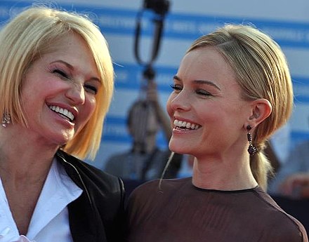 Ellen Barkin and Kate Bosworth at the Deauville American film festival in 2011