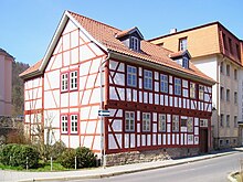 Wohnhaus in Meiningen, heute Literaturmuseum „Baumbachhaus“