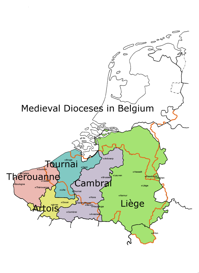 Heartland Europe 800px-Belgian_Medieval_Dioceses