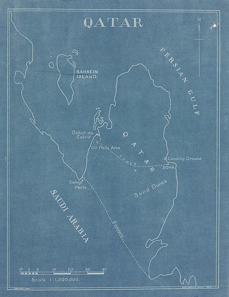 File:Blueprint sketch map of Qatar in 1939.jpg