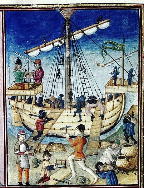 File:Bodleian Library. University of Oxford, MS 353, f.31r, top right (equipping of the Argo).jpg