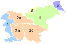 Borders of the Historical Habsburgian Lands in the Republic of Slovenia.svg