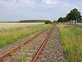 Between Dahnsdorf and Preußnitz along the Bundesstraße 102