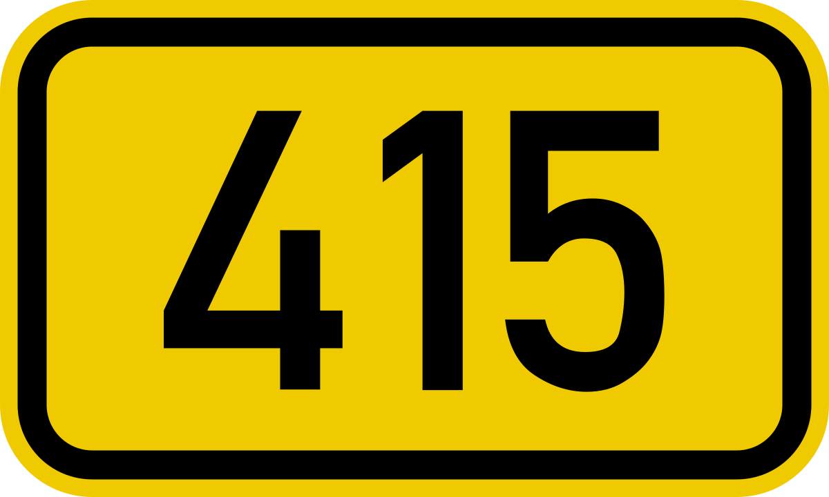 File:Bundesstraße 415 number.svg - Wikipedia