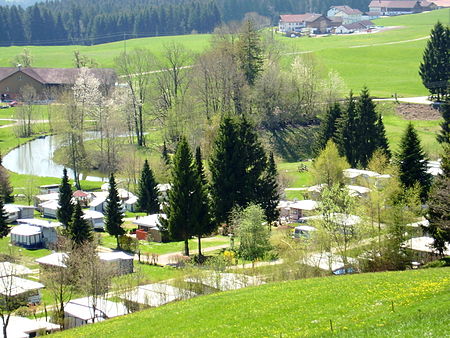 Burg Schreckenmanklitz von Alpenstraße aus, Weiler im Allgäu