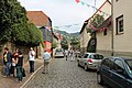 Burgau, Geraer Straße – Hofanlagen und Kirche