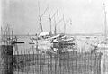 COLLECTIE TROPENMUSEUM Boeginese zeilschepen in de haven van Balikpapan Zuidoost-Borneo TMnr 10010690.jpg