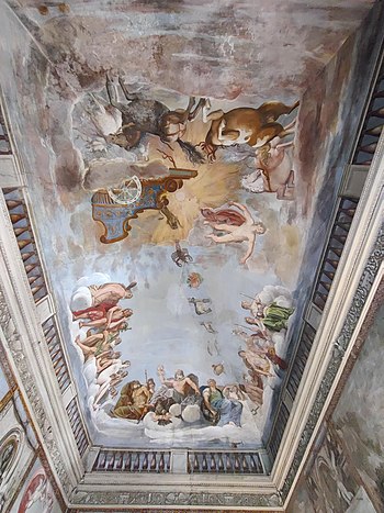 Caduta di Fetonte, 1609, villa Giustiniani, Bassano Romano