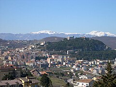 Overview of Campobasso.