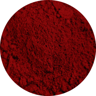 <span class="mw-page-title-main">Carmine (color)</span> Very slightly purplish, deep red