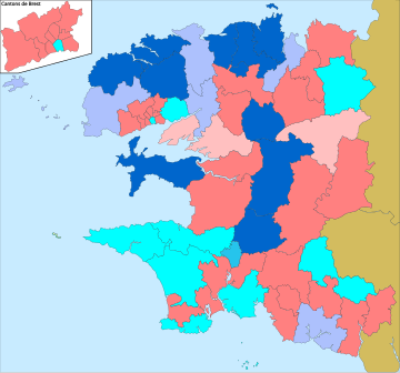 Élections cantonales de 2001 dans le Finistère