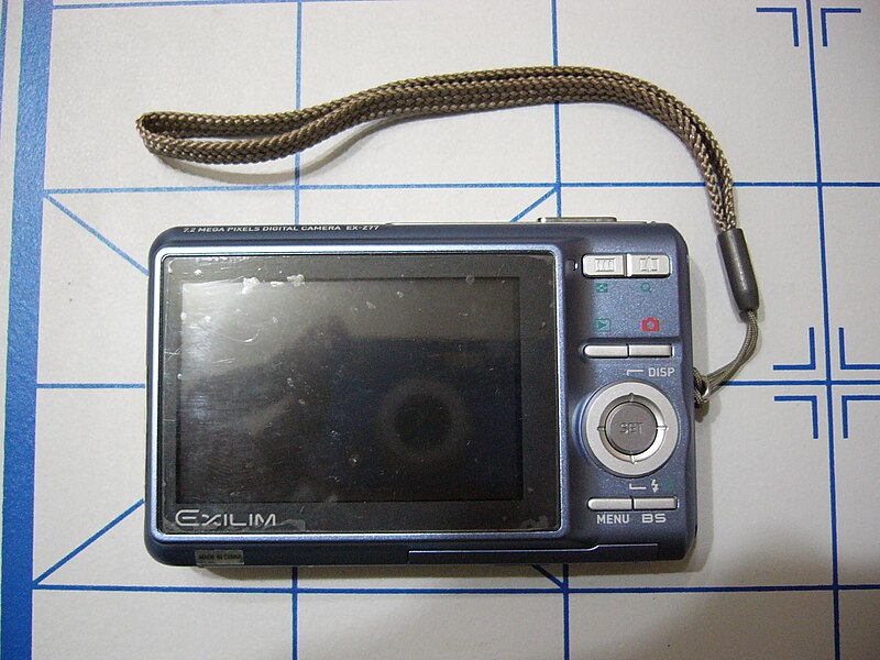 File:Casio Exilim EX-Z77 BE 2007 back.jpg