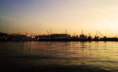 Harbor of Cebu City Pier 1