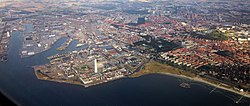 Aerial view dari Malmo.