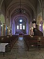 Château-Renard, iglesia de Saint-Etienne - nave.JPG