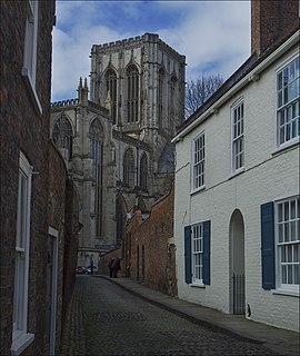 <span class="mw-page-title-main">Chapter House Street</span> Street in York, England