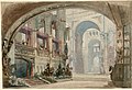 Image 102Set design for Act 3 of Robert Bruce, by Charles-Antoine Cambon (restored by Adam Cuerden) (from Wikipedia:Featured pictures/Culture, entertainment, and lifestyle/Theatre)