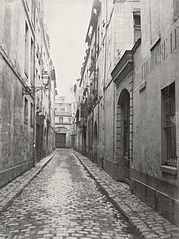 Rue des Poitevins, de la rue Hautefeuille, ca. 1853–70