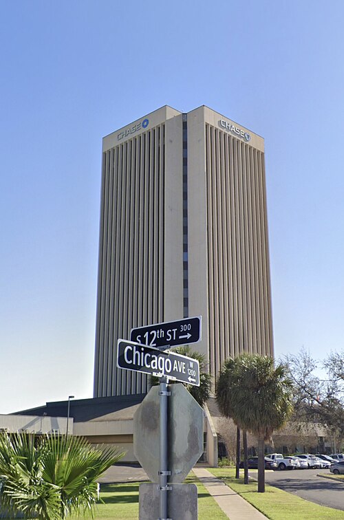 Image: Chase Bank Tower in Mc Allen, TX