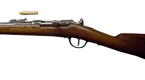 O fuzil de tiro único Chassepot Modèle 1866
