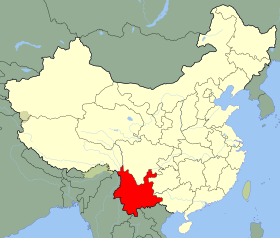 Yunnan-map