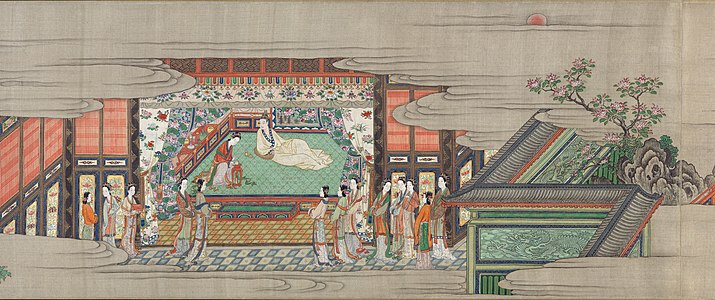 Scene from the poem Chang Hen Ge by Bai Juyi (772–846).